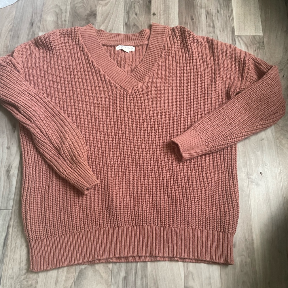 Women's V-Neck Knit Sweater